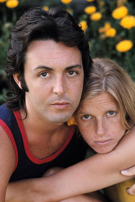 Paul & Linda McCartney, Cover of Life Magazine, Malibu, CA 1971